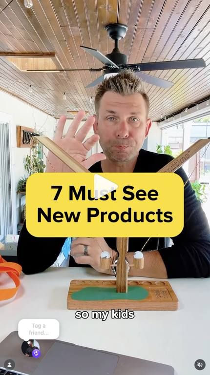 A creator promoting Grommet products in a reel